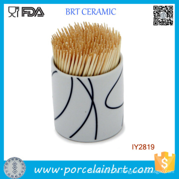 Geschirr Custom Ceramic Toothpick Holder